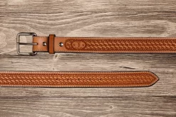 Texas Saddlery | Natural Basket Belt