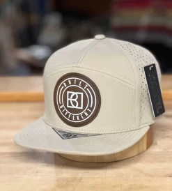 Built Different | Kamel 707-7 Panel Cap | Khaki Performance Mesh