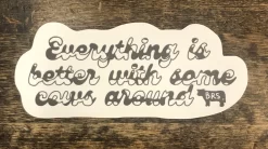 Bison Range | Cows Around Sticker