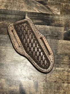 Cedar Ridge Leather | Leather Pancake Knife Sheath