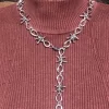 Rustic Rose Jewelry | Large Barbed Wire Lariat Necklaces