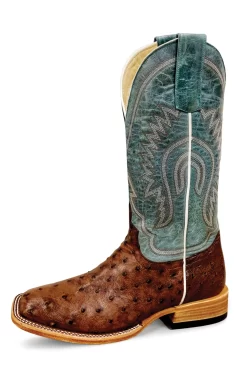 Macie Bean Top Hand | Kango Tobac FQ Ostrich/Vail Sky Ladies Boot