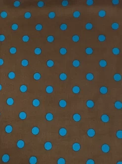 Wyoming Traders | Cowboy Polka Dot Wild Rag -Twister Store Mocha Jumbo